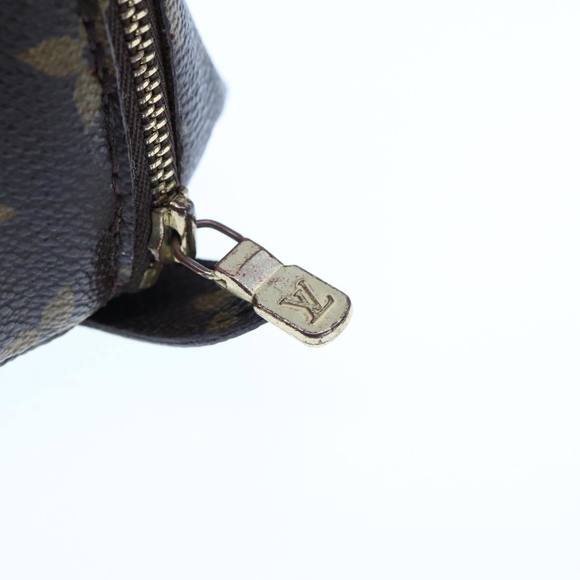 LOUIS VUITTON Monogram Trousse Demi Ronde Cosmetic Pouch M47520 LV Auth 76246 - Picture 8 of 16